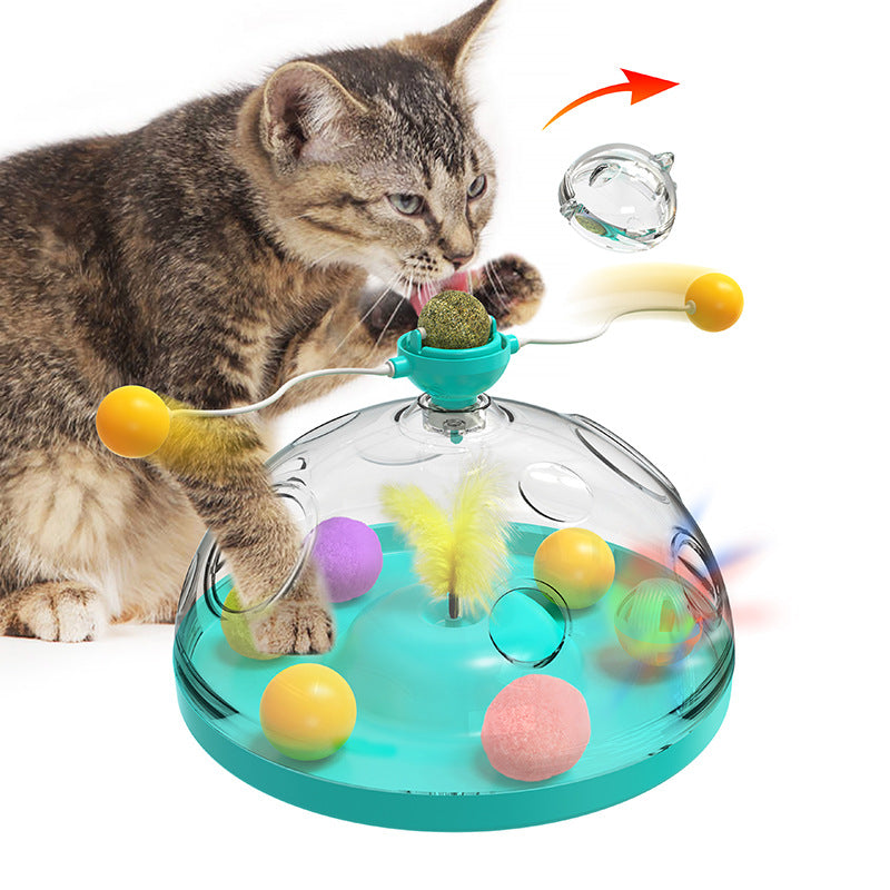 Meows Windmill Funny Cat Toys