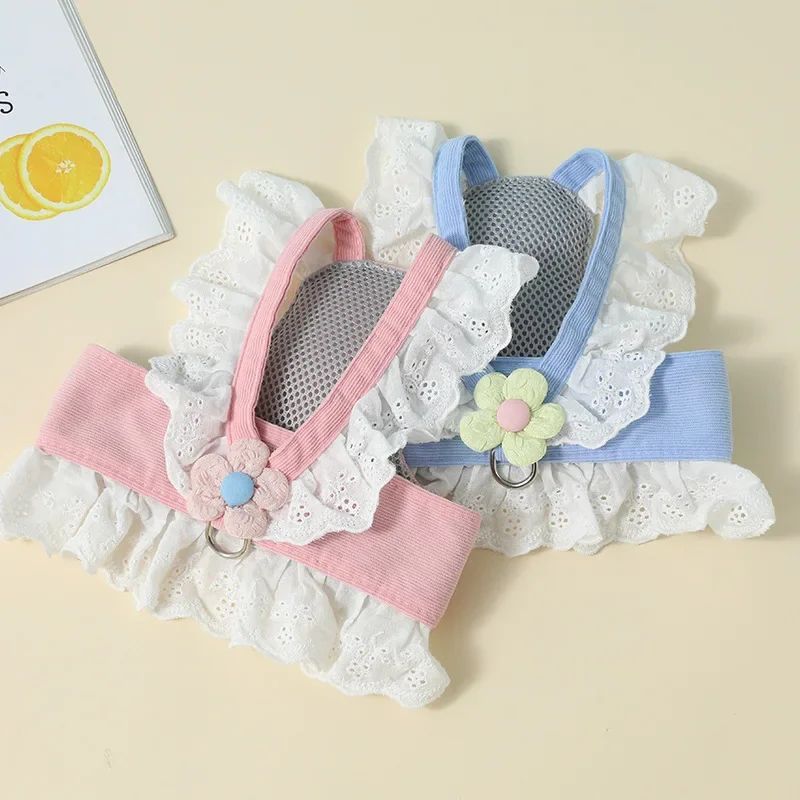 Pet Leash Collar Summer Clothes For Cats