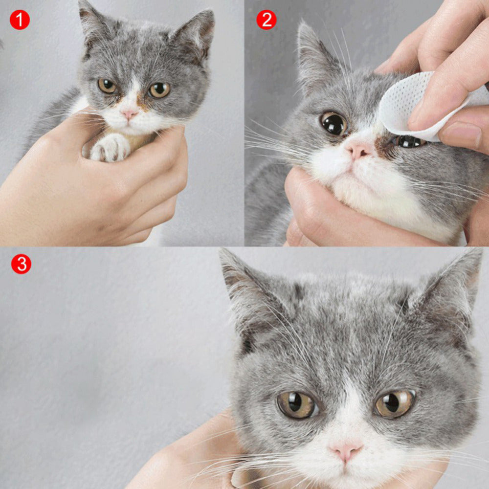 Pet Eye Grooming Hygienic Wipes