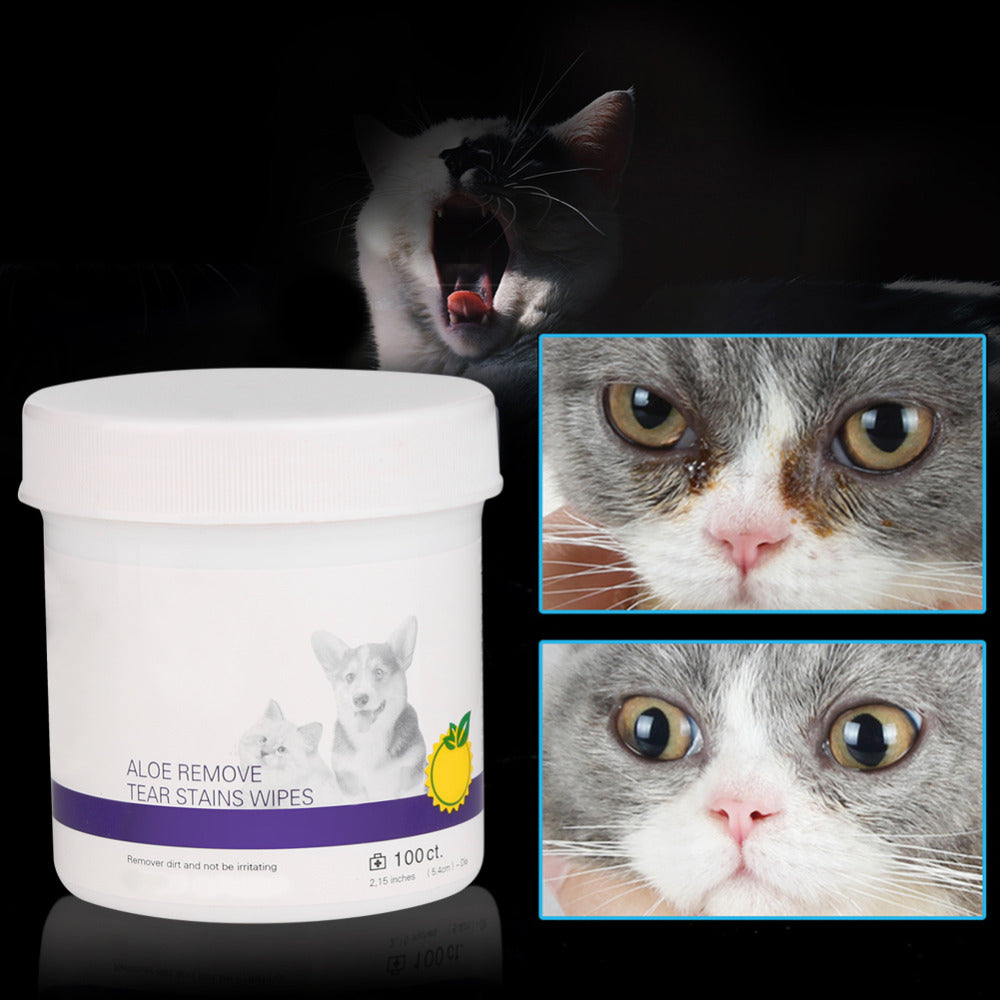 Pet Eye Grooming Hygienic Wipes