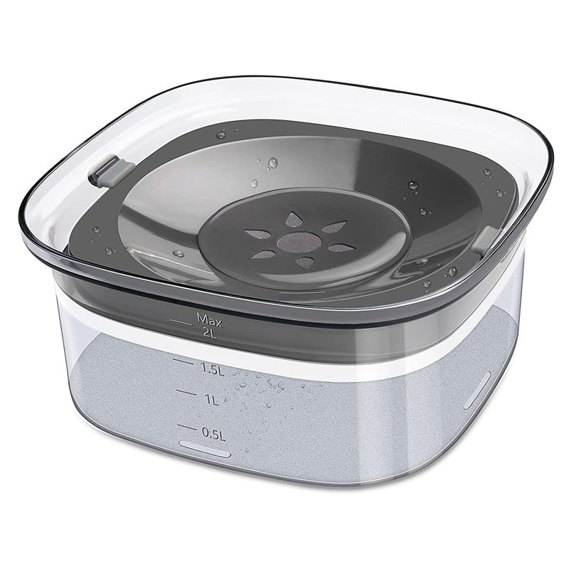Pet Dog Floating Water Bowl