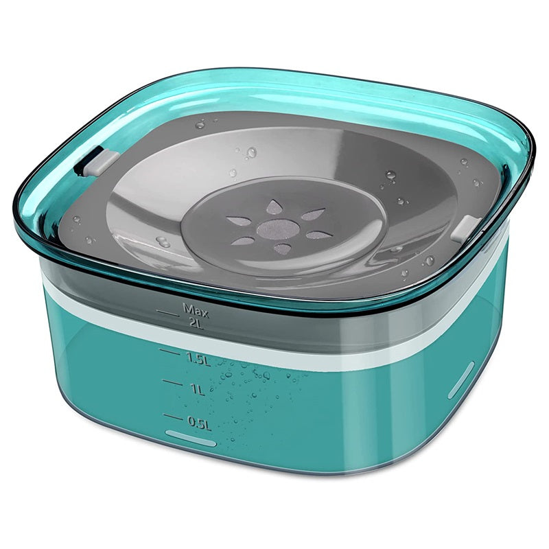Pet Dog Floating Water Bowl
