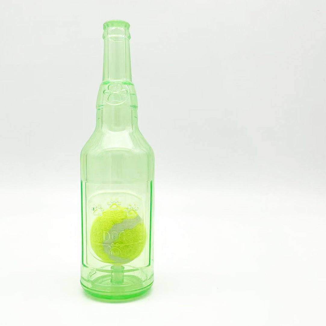 Water Bottle Dog Toy Squeaky Dog Toys