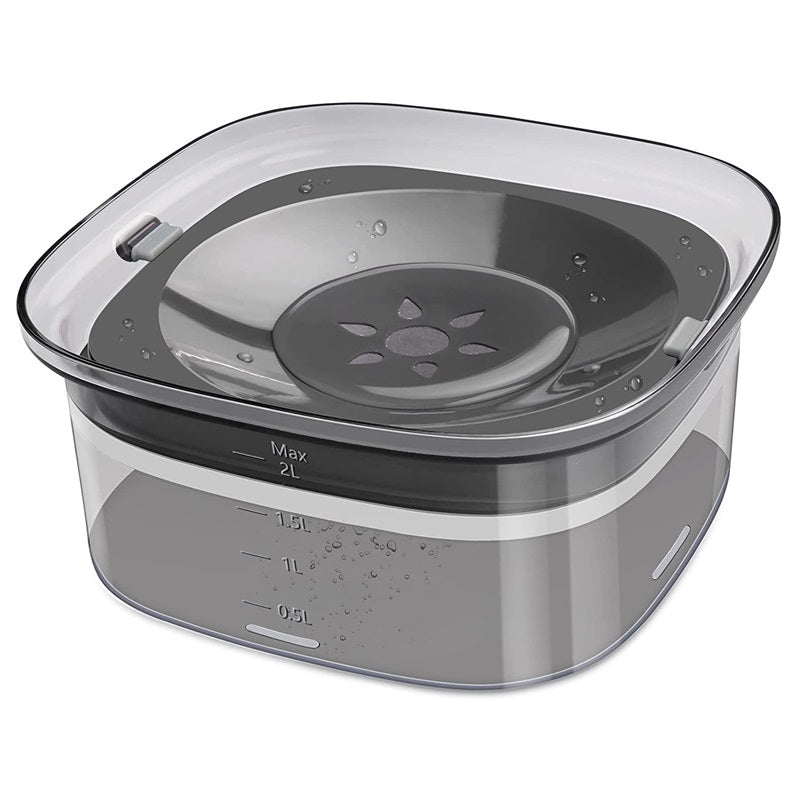 Pet Dog Floating Water Bowl