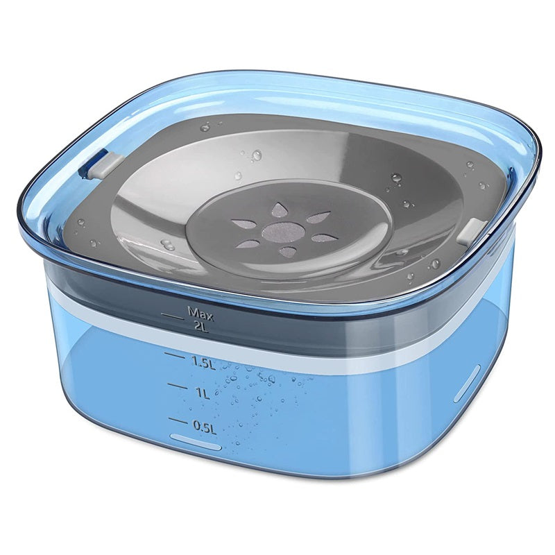 Pet Dog Floating Water Bowl