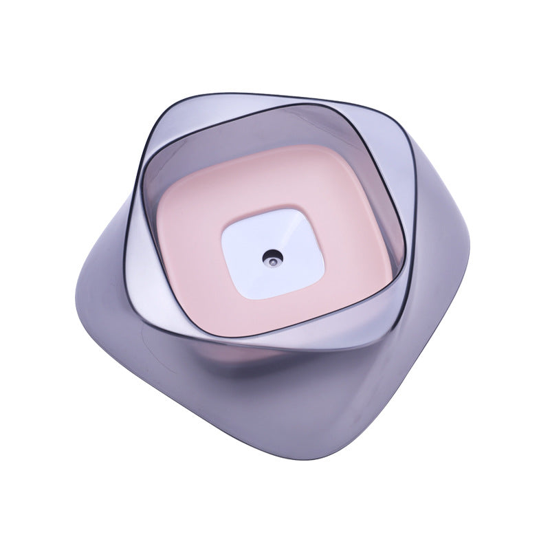 Pet Dog Bowl Floating Not Wetting Mouth