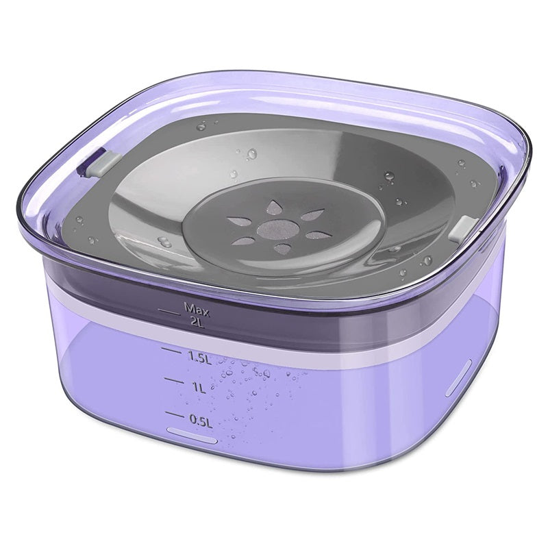 Pet Dog Floating Water Bowl