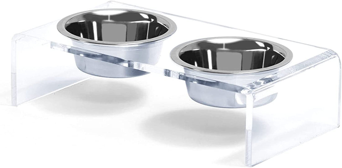Pet Feeder Small Cat Dog Feeding Rack