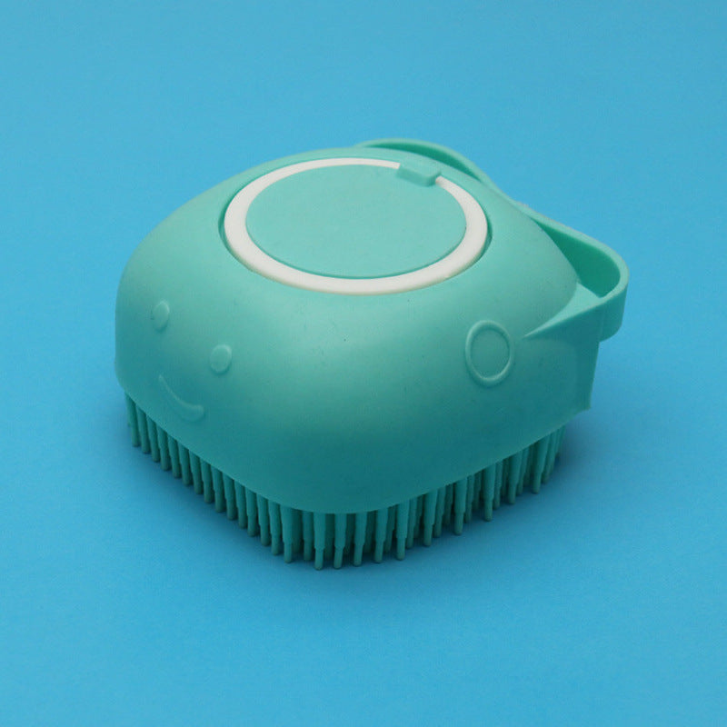Silicone Dog Bath Massage Gloves Brush