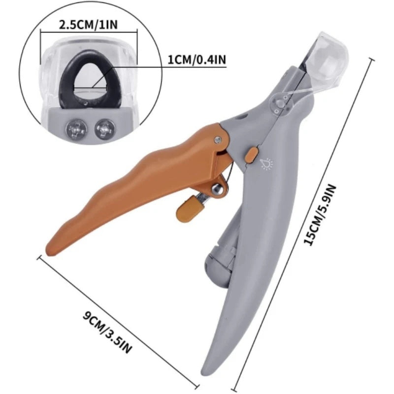 LED Light Emitting Pet Nail Clipper