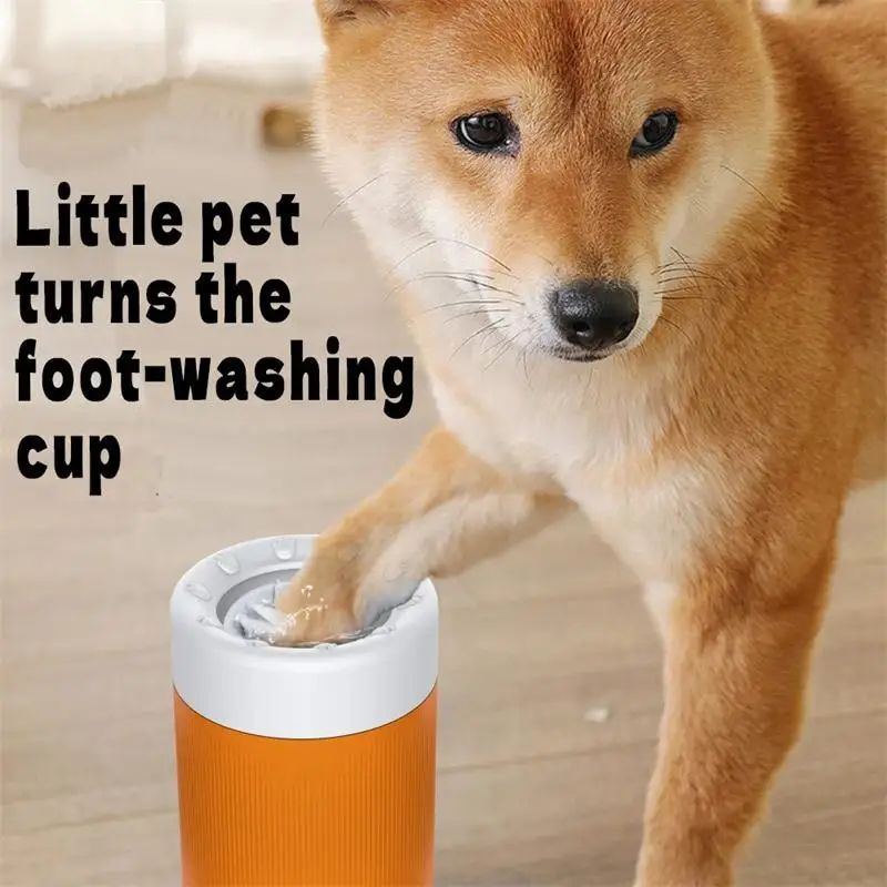 Pet Foot Washing Cleaning And Grooming Paw Cup